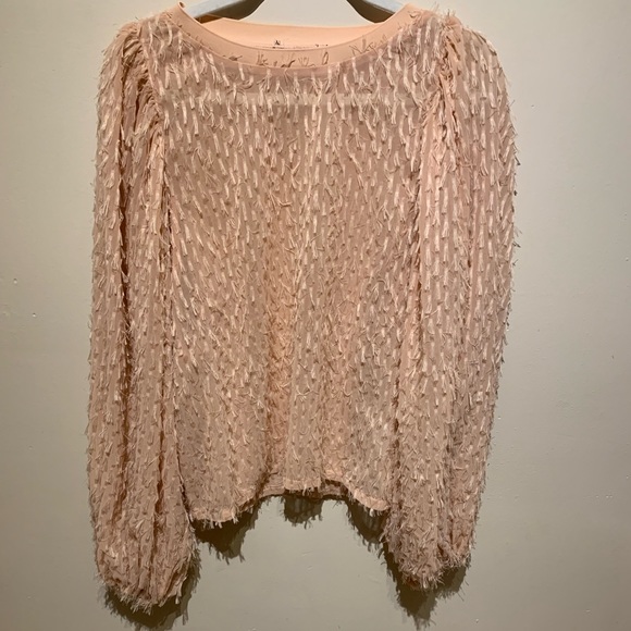 Zara Tops - *SOLD* Zara pale pink Top